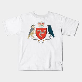 Official seal of Isle of Man Kids T-Shirt